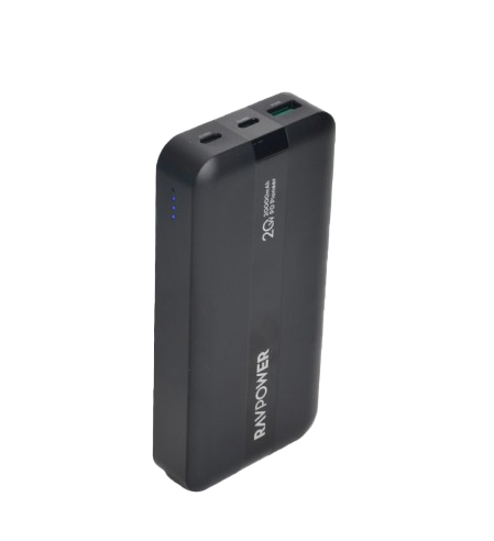 پاوربانک راو پاور مدل RP-PB1235 ظرفیت ۲۰۰۰۰ میلی‌آمپر