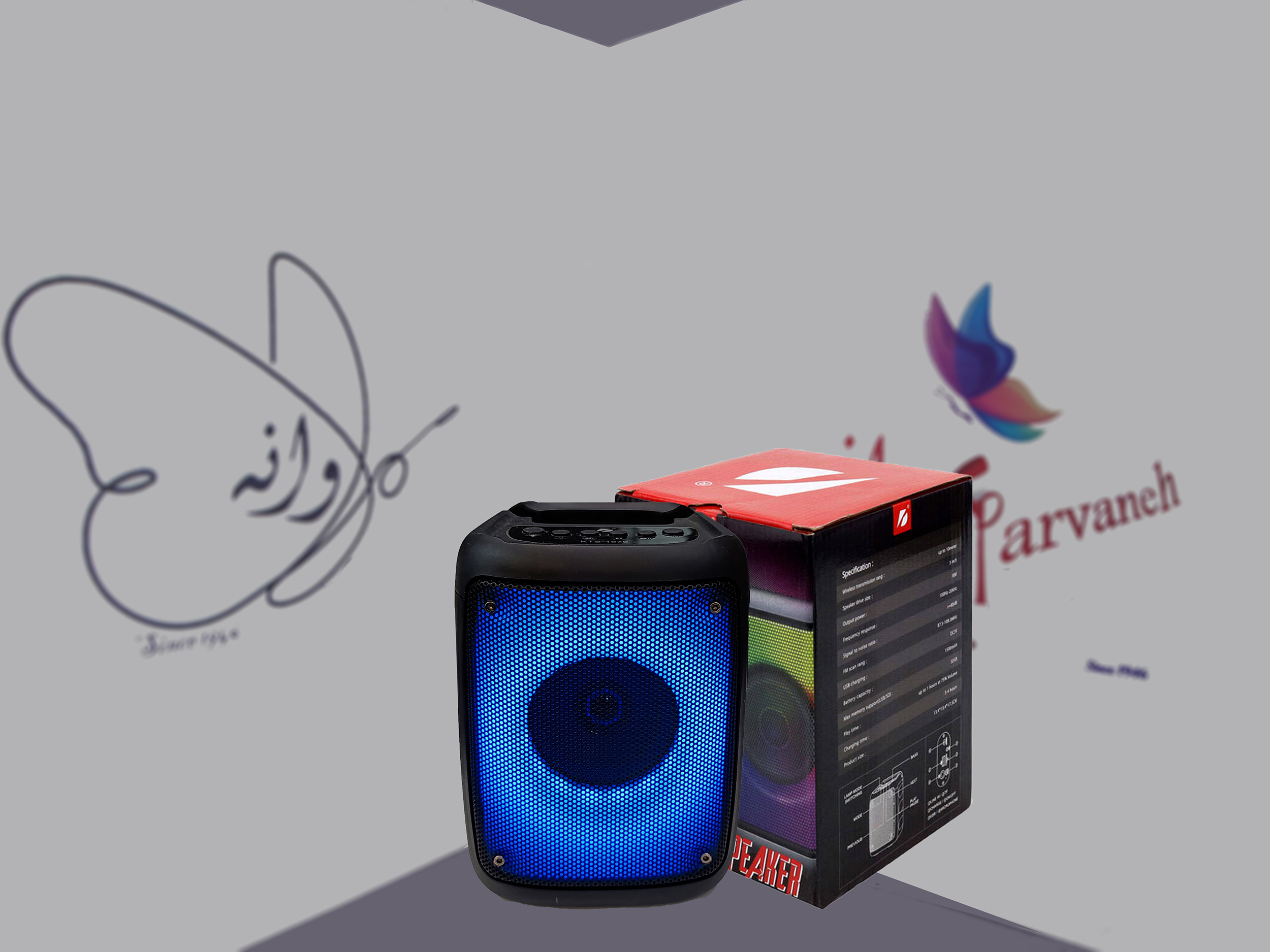 اسپیکر بلوتوثی KTS مدل 1576 قابل حمل