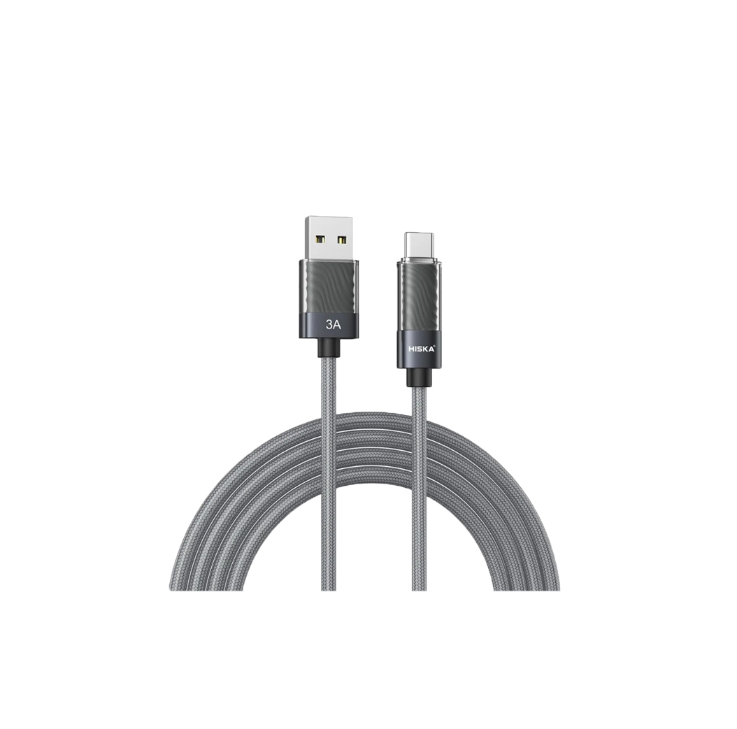 کابل شارژ و دیتا تایپ سی هیسکا  مدل LX-821AC