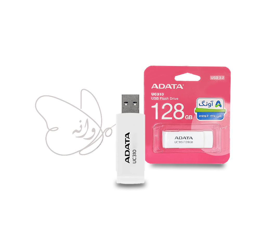 فلش مموری ای دیتا 128 گیگابایت مدلUC310 USB 3.2
