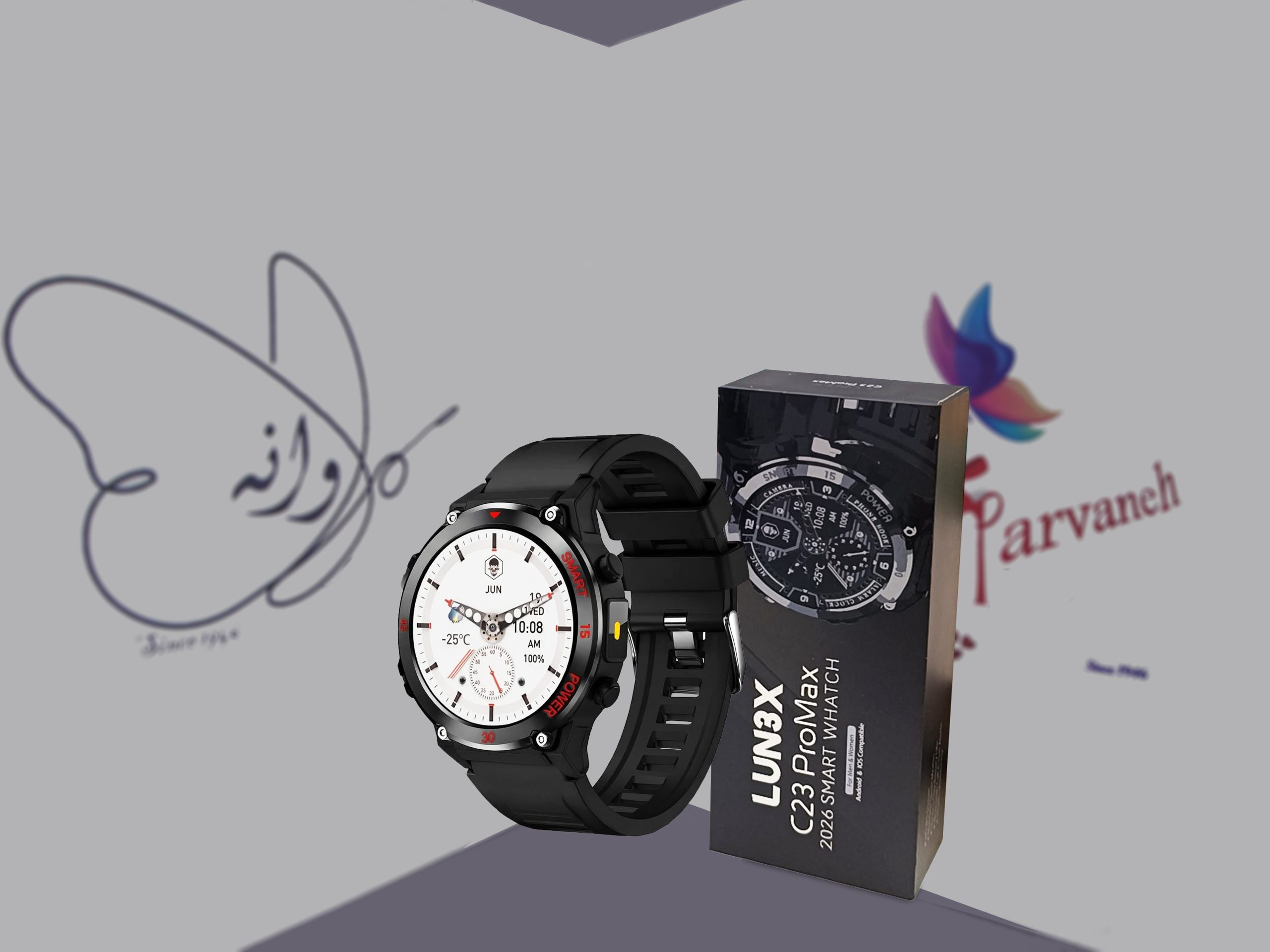 ساعت هوشمند LUNEX مدل C23 PRO M͏a͏x
